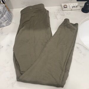 Size small olive green leggings